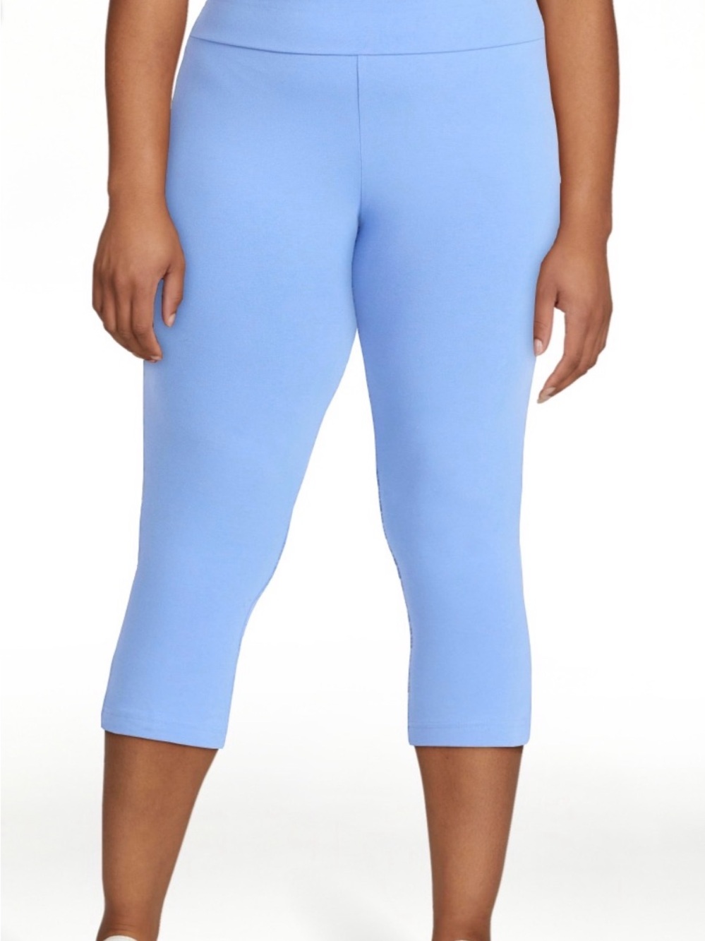 Terra & Sky Blue Capri Legging Plus Size (multiple available)NWT!